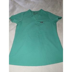 FIGS Technical Collection Women's Catarina Top Surgical Green XS